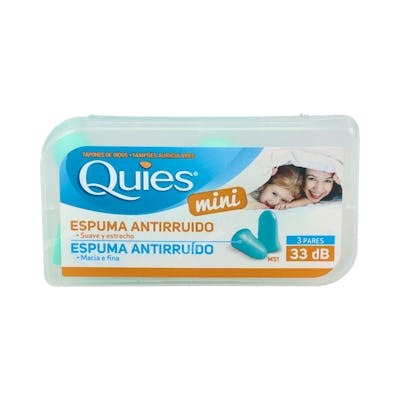 QUIES TAPONES ESPUMA mini 6ud. QUIES