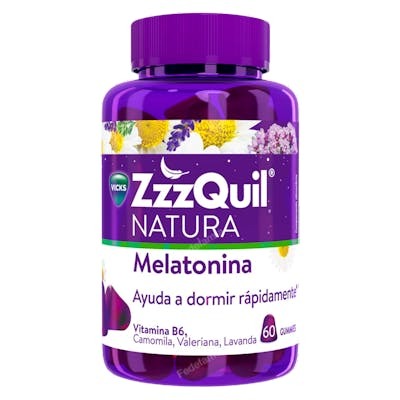 ZZZQUIL  ZZZQUIL MELATONINA 60GOMINOLAS