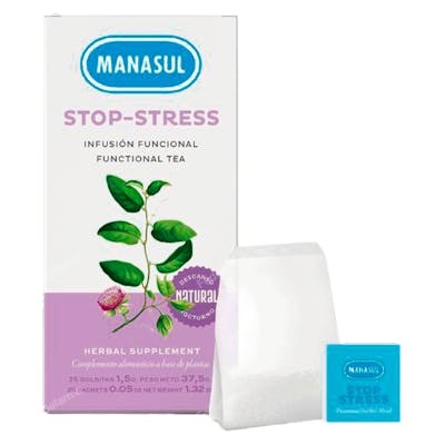 MANASUL STOP STRESS 25 bolsitas