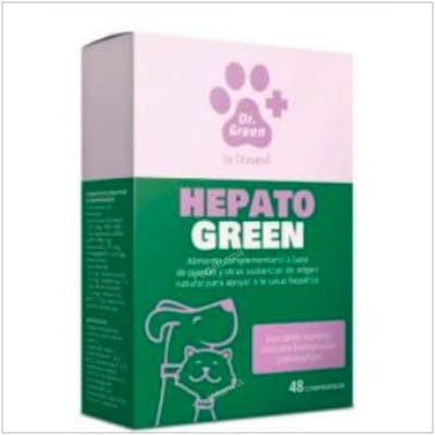 DR GREEN VETERINARIA HEPATOGREEN PERROS Y GATOS 48 COMPRIMIDOS