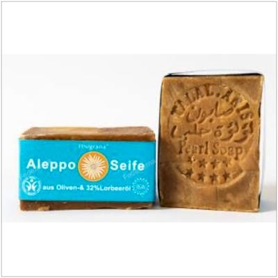 SAVON DU MIDI JABON EN PASTILLA ALEPO 32%+LAUREL 165GR BIO