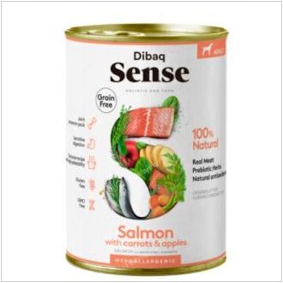DIBAQ VETERINARIA DIBAQ SENSE SALMON PERRO ADULTO LATA 380 G