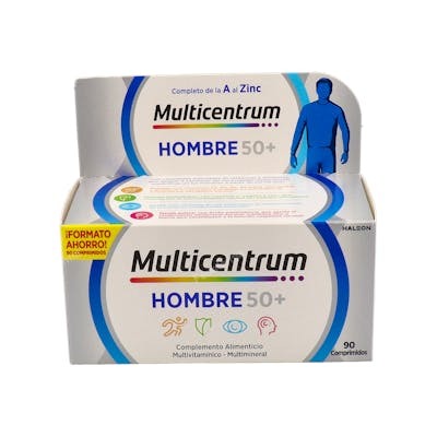 MULTICENTRUM HOMBRE SELECT 50+ 90comp.