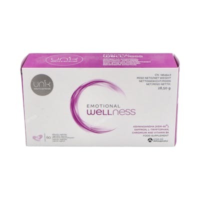 LUXIK BY UNIK HEALTH UNIK BIENESTAR EMOCIONAL 60cap.veg.
