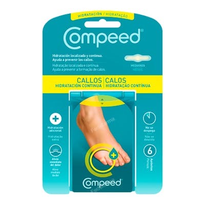COMPEED CALLOS hidratacion continua 6ud.