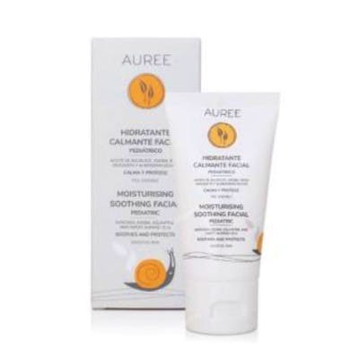 AUREE CREMA HIDRATANTE FACIAL calmante pediatrica 50ml.
