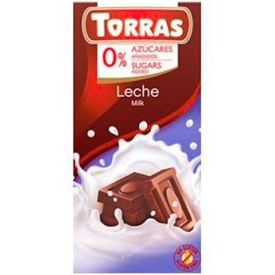 TORRAS CHOCOLATE con leche 75gr S/A