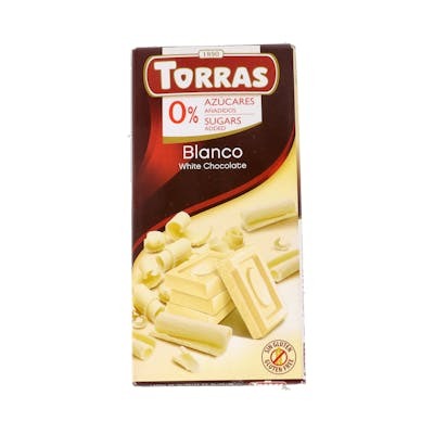 TORRAS CHOCOLATE BLANCO 75gr S/A