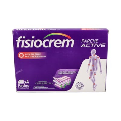 FISIOCREM FISIOCREAM PARCHE ACTIVE 4ud.