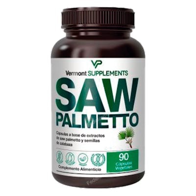 VERMONT SUPPLEMENTS SAW PALMETO 90vcap.