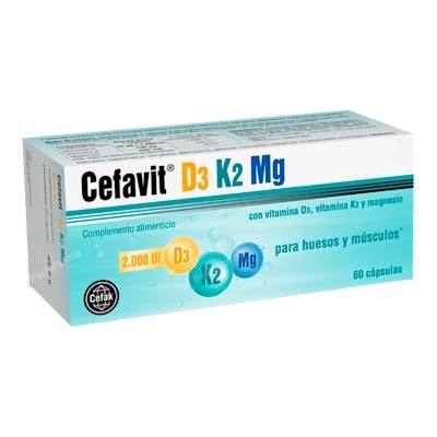 CEFAK CEFAVIT D3-K2-MG 60cap.