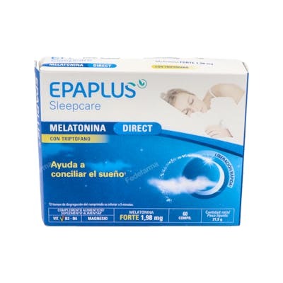 EPA PLUS EPAPLUS SLEEPCARE melatonina+triptofano 60comp.