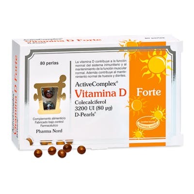 PHARMA NORD ACTIVECOMPLEX VITAMINA D FORTE 80perlas