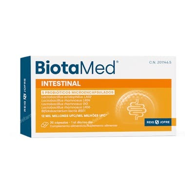 FORTE PHARMA BIOTAMED FLORA INTESTINAL 30 CAPS