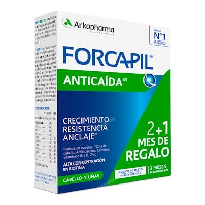 ARKOPHARMA FORCAPSULASIL ANTICAIDA 2+1 90CAPSULAS