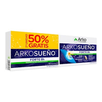 ARKOPHARMA ARKORELAX SUEÑO CRONOLIBERACION 2X30COMPRIMIDOS