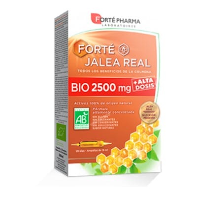 FORTE PHARMA FORTE JALEA REAL 2500MG 20AMPOLLAS BIO