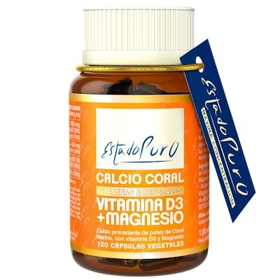 TONGIL CALCIO CORAL+VIT D3+MG 120cap. ESTADO PURO