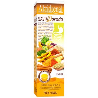 TONGIL AKTIDRENAL SAVIA DORADA 250ML LINEABEL
