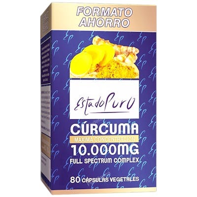 TONGIL CURCUMA 10000MG 80CAPSULAS ESTADO PURO