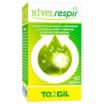 TONGIL NIVELRESPIR 40cap.