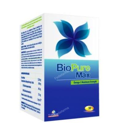 YFARMA BIO PURE MAX OMEGA 3 30cap.
