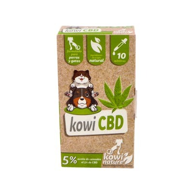 KOWI NATURE VETERINARIA KOWI CBD 5% PERROS Y GATOS 10 ML