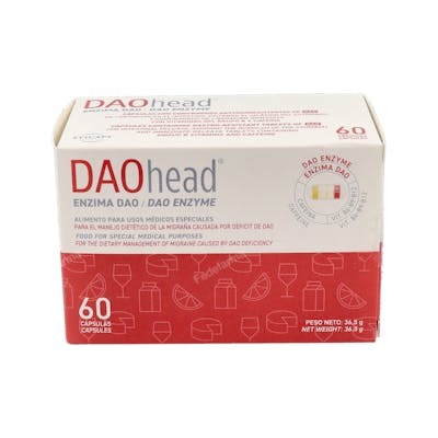 DR HEALTHCARE DAOHEAD 60CAPSULAS PELLETS GASTROINTESTINALES