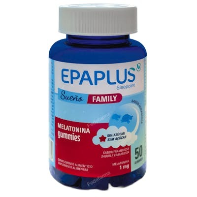 EPA PLUS EPAPLUS SLEEPCARE MELATONINA FAMILY 50GUMMIES