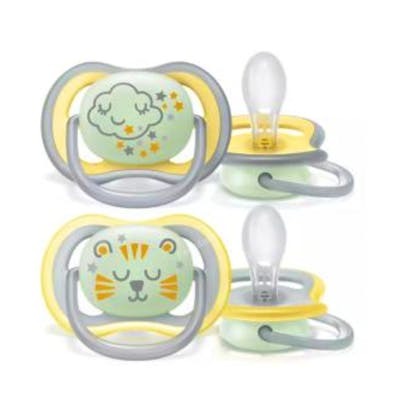 AVENT CHUPETE NOCTURNO +18meses neutro 2uds. SCF376/01