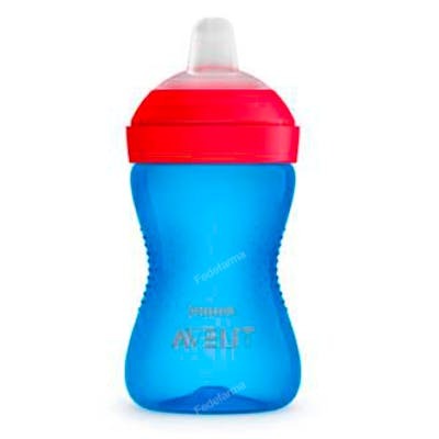 AVENT VASO boquilla dura azul 300ml +12meses SCF802/01