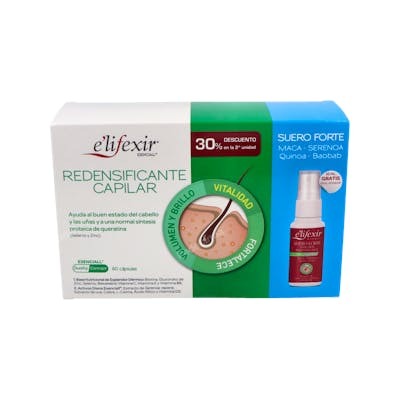 ELIFEXIR ESENCIALL REDENS 60CAPSULAS + SUERO 35ML