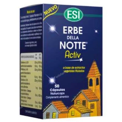 TREPATDIET-ESI ERBE DELLA NOTTE ACTIV 50cap.