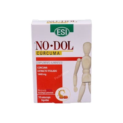 TREPATDIET-ESI NO DOL curcuma 10cap. liquida
