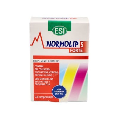 TREPATDIET-ESI NORMOLIP 5 FORTE 36comp.