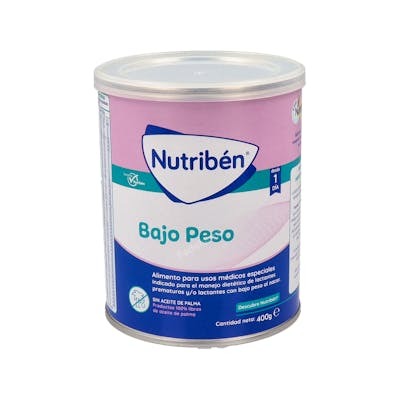 NUTRIBEN BAJO PESO 400GR
