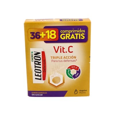 LEOTRON VIT C 36comp.+18comp. de regalo