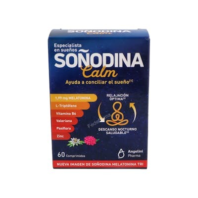 NATURA ESSENZIALE SOÑODINA MELATONINA TRI 60COMPRIMIDOS