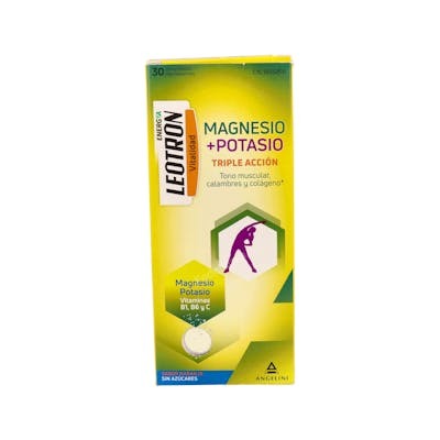 LEOTRON MAGNESIO POTASIO 36comp eferv