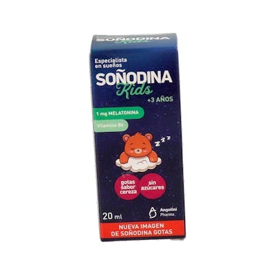 NATURA ESSENZIALE SOÑODINA GOTAS 20ML SABOR CEREZA
