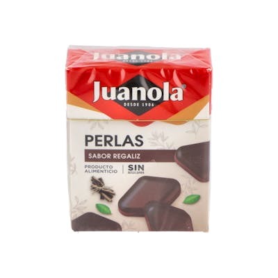 JUANOLA PERLAS regaliz 25gr.