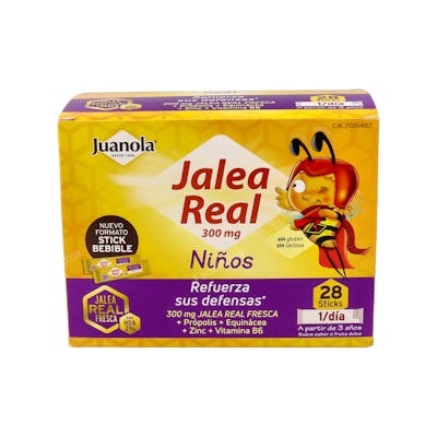 JUANOLA JALEA NIÑOS 28STICKS