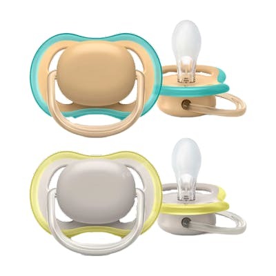 AVENT CHUPETE ULTRA SOFT 0-6meses neutro 2uds. SCF091/03
