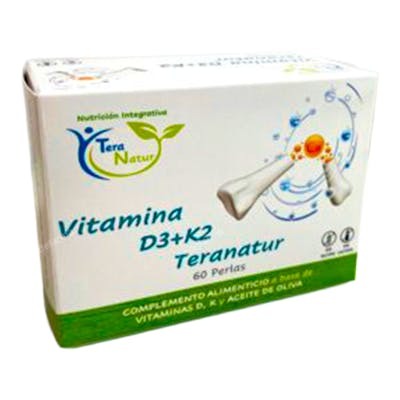 TERANATUR VITAMINA D3+K2 60CAPSULAS