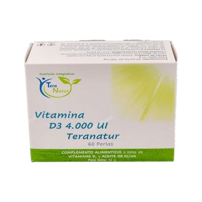 TERANATUR VITAMINA D3 60CAPSULAS