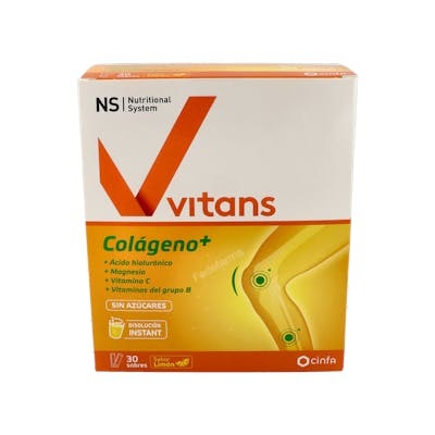 NS VITANS COLAGENO+ LIMON 30 sobres