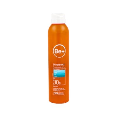 BE+  CORP spf 30+ AEROSOL TRANSP 200ml