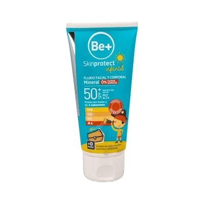 BE+ MINERAL FAC Y CORP INF SPF 50+ FLUIDO 100ML