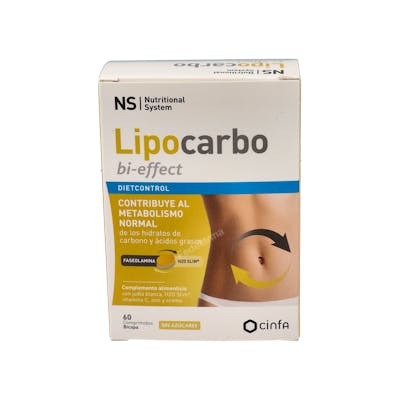 NS LIPOCARBO BI-EFFECT 60 COMPRIMIDOS