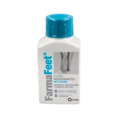 FARMAFEET POLVOS desodorantes pies 75gr